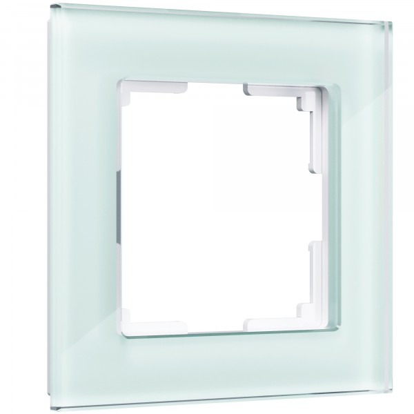 Рамка на 1 пост Werkel WL01-Frame-01 Favorit (натуральное стекло) - купить в Кемерово