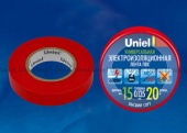 Изолента Uniel UIT-135P 20/15/01 RED - купить в Кемерово
