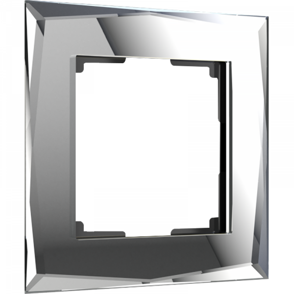 Рамка на 1 пост Werkel WL08-Frame-01 Diamant Зеркальные - купить в Кемерово