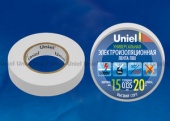 Изолента Uniel UIT-135P 20/15/01 WHT - купить в Кемерово