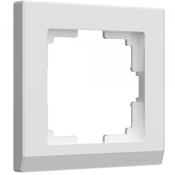 Рамка на 1 пост Werkel WL04-Frame-01 Stark (белый) - купить в Кемерово